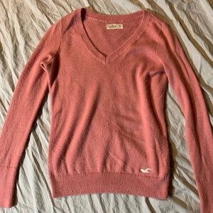 Pink Hollister sweater